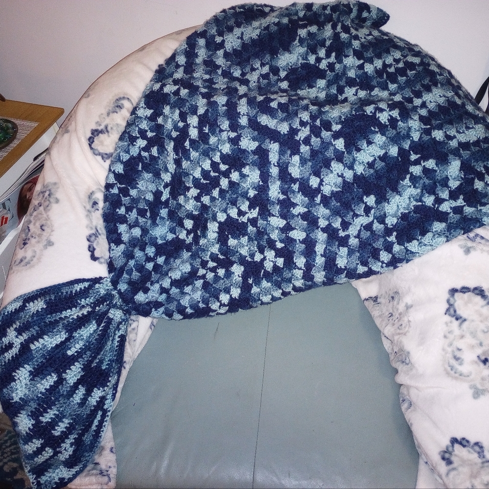 Crochet Mermaid Blanket